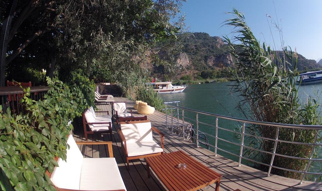 Lindos Pension Dalyan Bagian luar foto