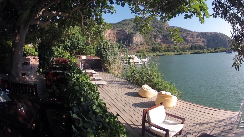 Lindos Pension Dalyan Bagian luar foto