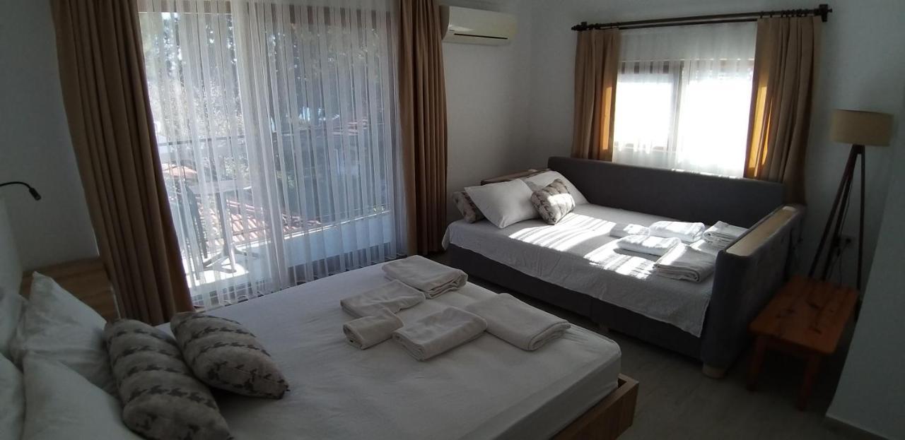 Lindos Pension Dalyan Bagian luar foto