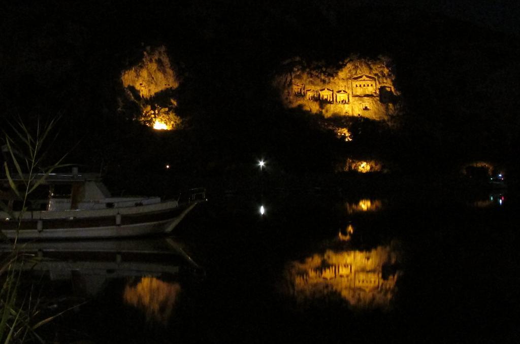Lindos Pension Dalyan Bagian luar foto