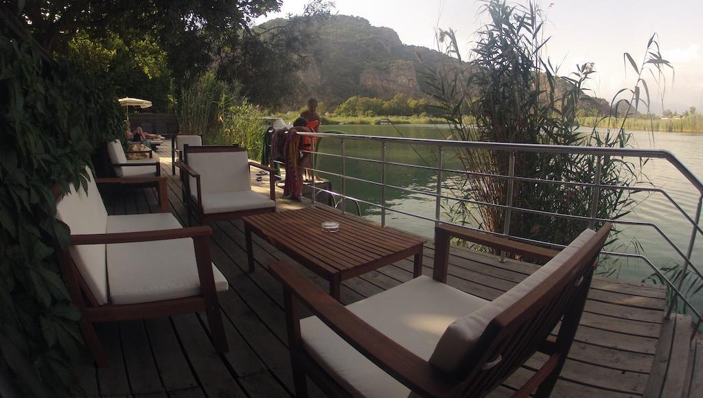 Lindos Pension Dalyan Bagian luar foto