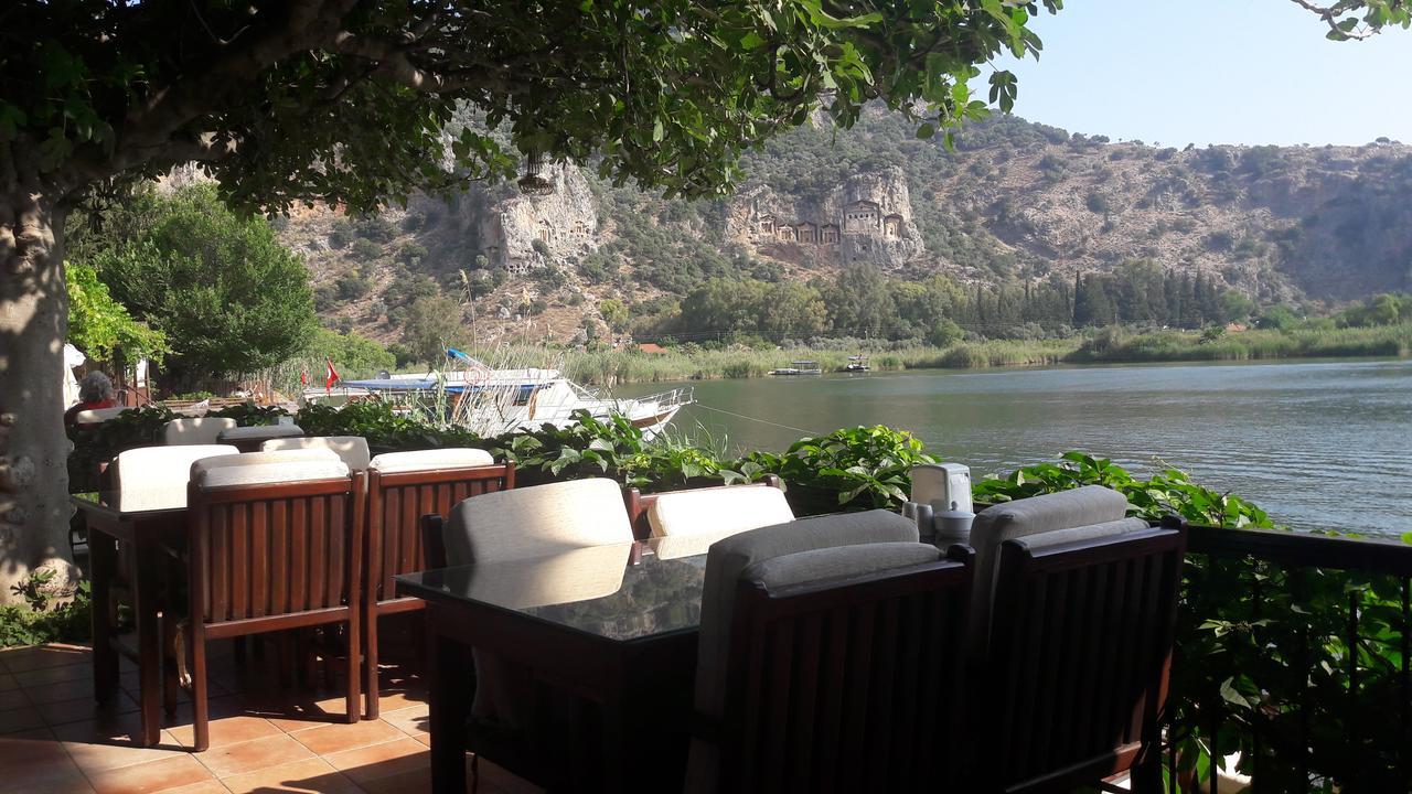 Lindos Pension Dalyan Bagian luar foto